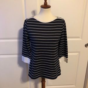Liz Claiborne Boat Neck Top